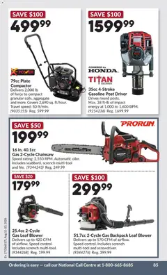 Preview of Princess Auto flyer - 2 Week Sale! from shop Princess Auto valid from Aug 11, 2026 | Page: 92 | Products: Backpack, Chainsaw