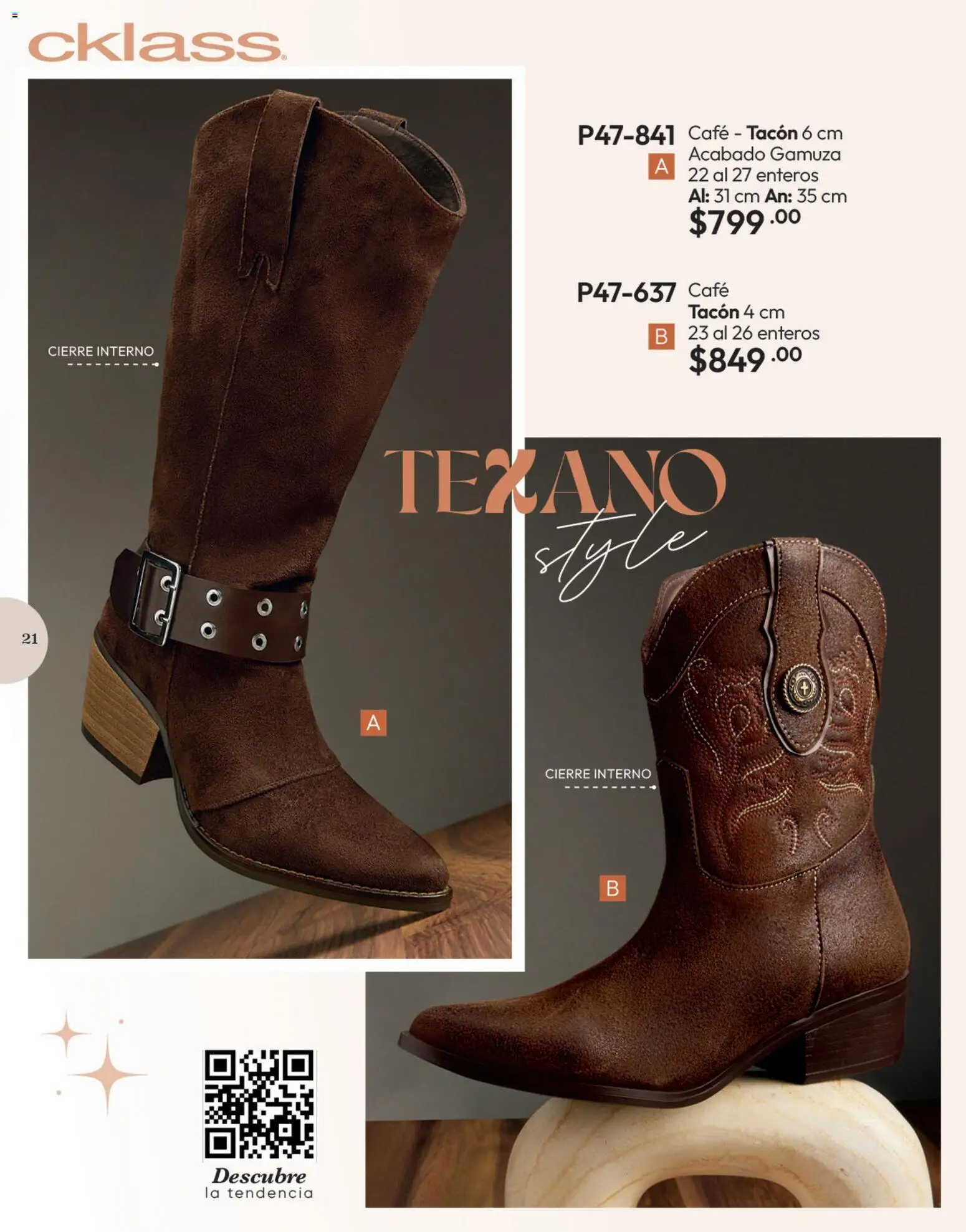Nuevas ofertas de Cklass válidas en toda la República Mexicana desde el 11/09/2026. ¡Encuentra las mejores ofertas en Cklass catálogo Invierno! | Página: 211 | Productos: Café, Gamuza