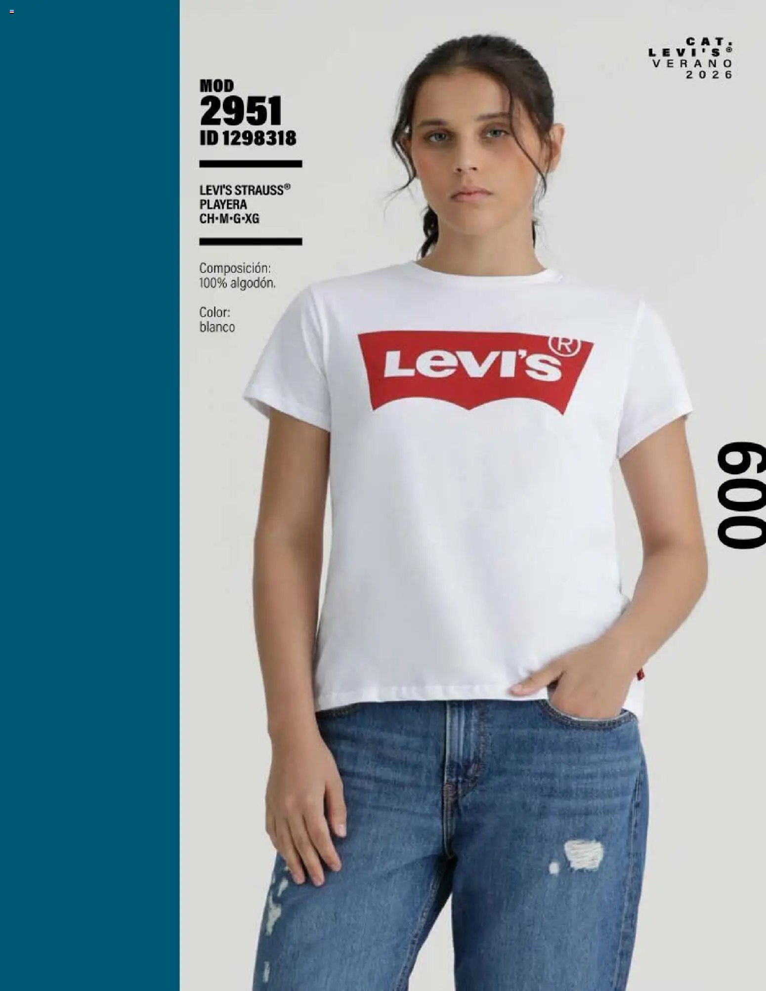 Nuevas ofertas de Price Shoes válidas en toda la República Mexicana desde el 11.06.2026. ¡Encuentra las mejores ofertas en Price Shoes catálogo Live in Levi's! | Página: 9 | Productos: Playera