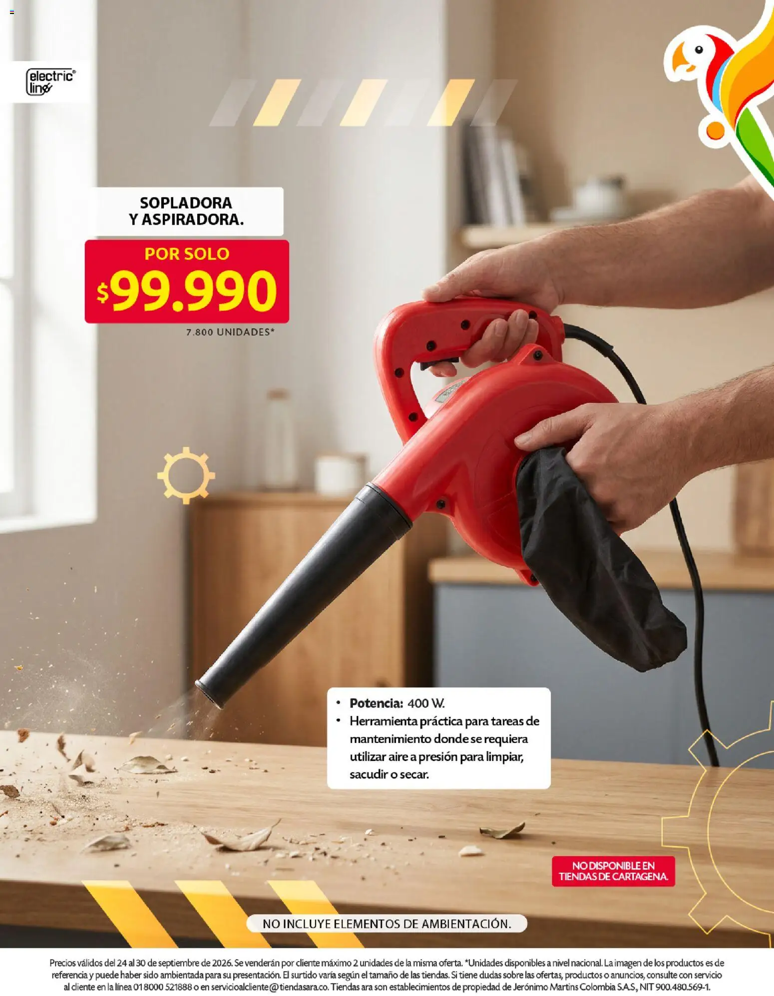 Ara revista - valida desde el 24/09/2026 | Página: 7 | Productos: Sobre, Herramienta