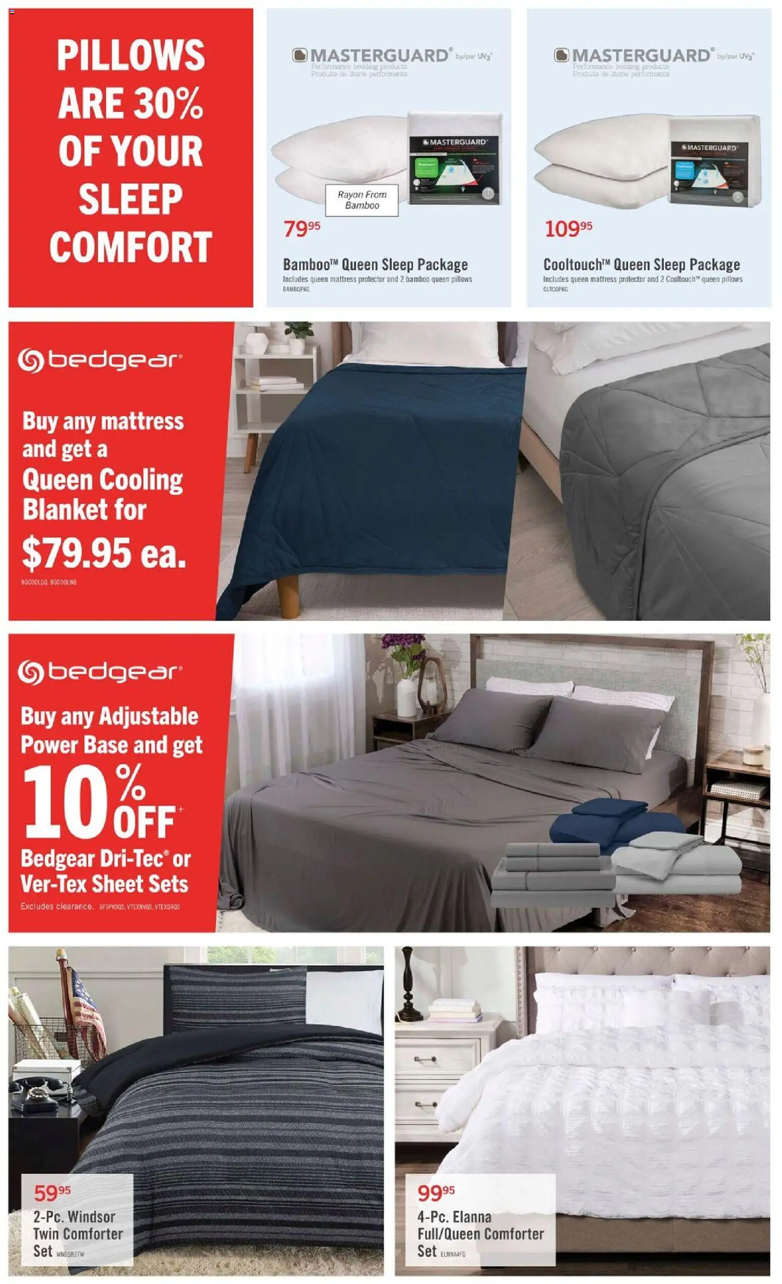 The Brick flyer valid from Jul 30, 2026 | Page: 6 | Products: Mattress, Blanket