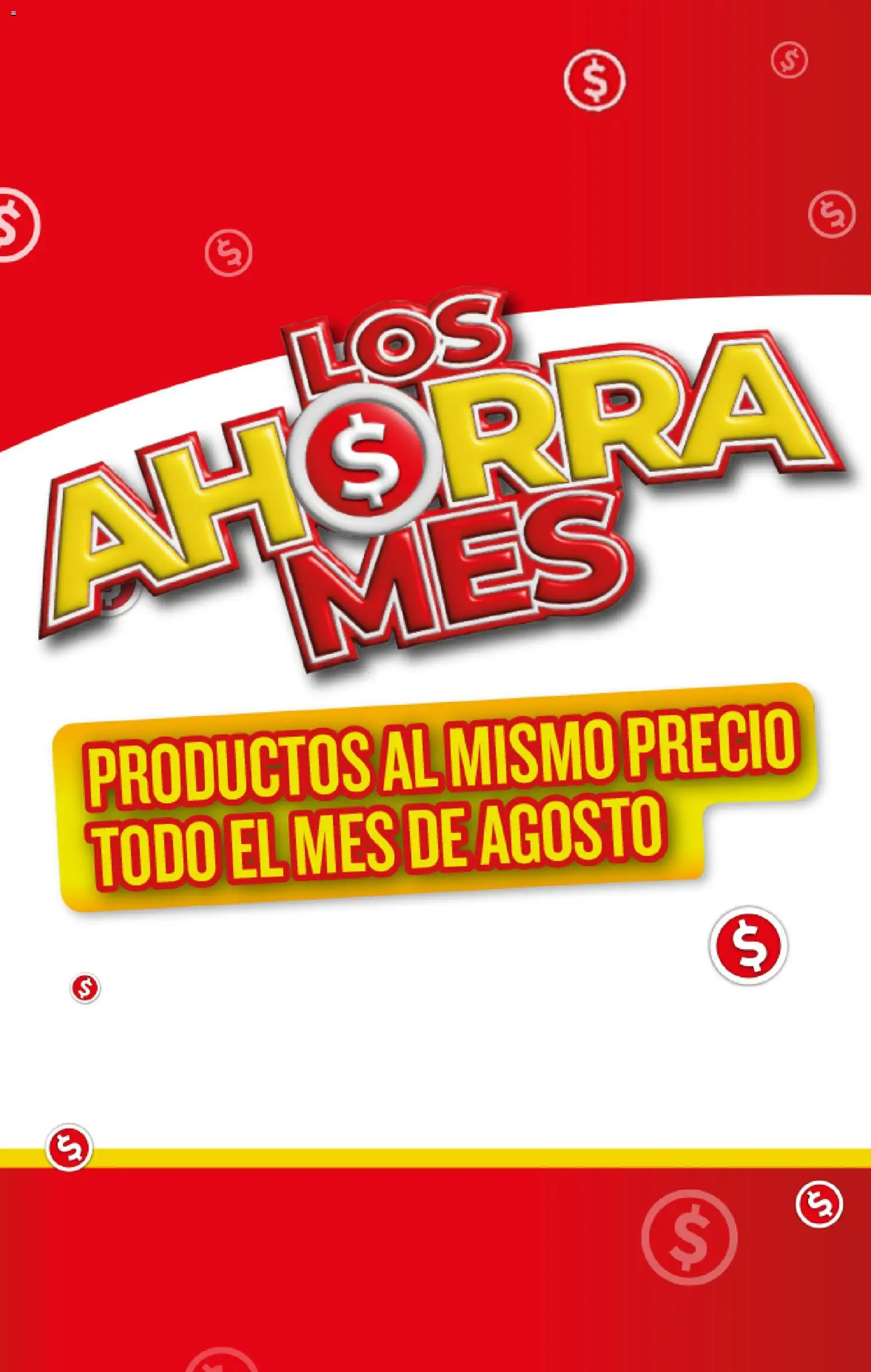 Supermercado DIA Ahorra Mes - Agosto │ válido desde el 03/08/2026 | Página: 1
