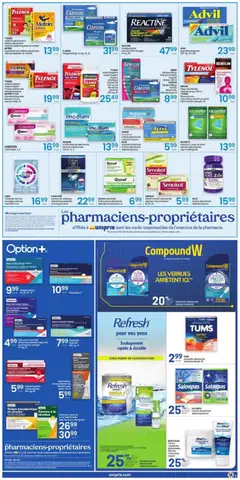 Preview of Uniprix weekly flyer / circulaire from shop Uniprix valid from 11.06.2026 | Page: 4 | Products: Cream