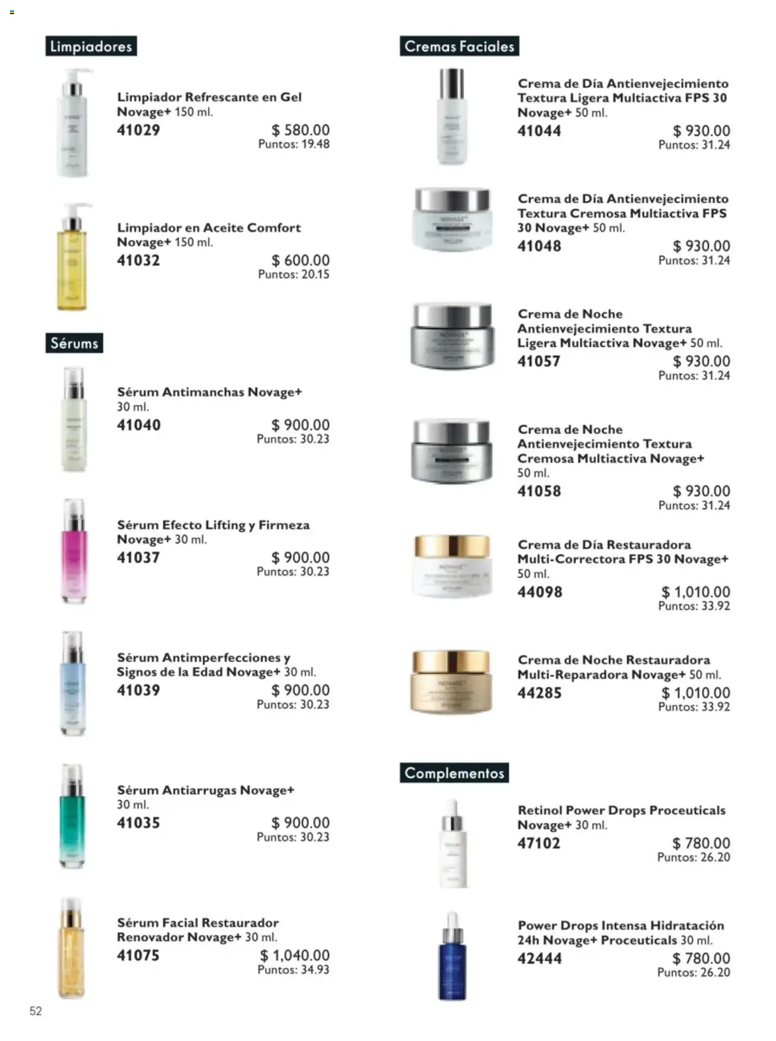 Nuevas ofertas de Oriflame válidas en toda la República Mexicana desde el 11/07/2026. ¡Encuentra las mejores ofertas en Oriflame campaña 10 2026! | Página: 52 | Productos: Serum, Crema, Aceite, Limpiador