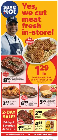 Preview of Save a Lot weekly ads valid from 03.06.2026