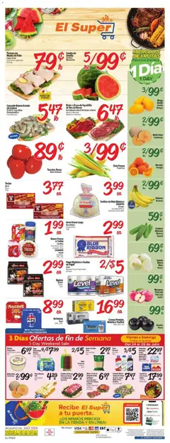 Preview of El Super weekly ads valid from 07/22/2026