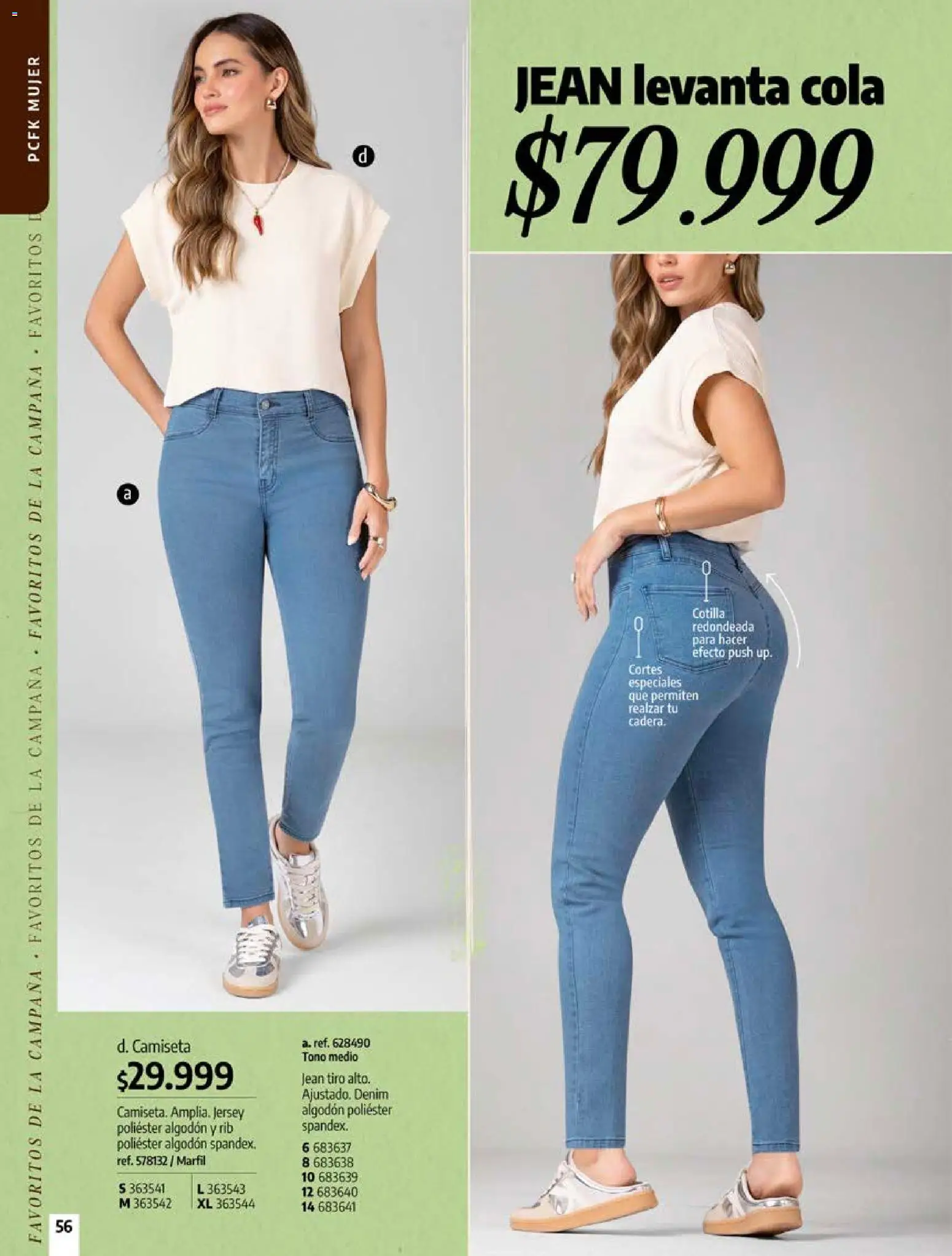Pacifika revista - valida desde el 12/07/2026 | Página: 56 | Productos: Algodón, Jean, Camiseta