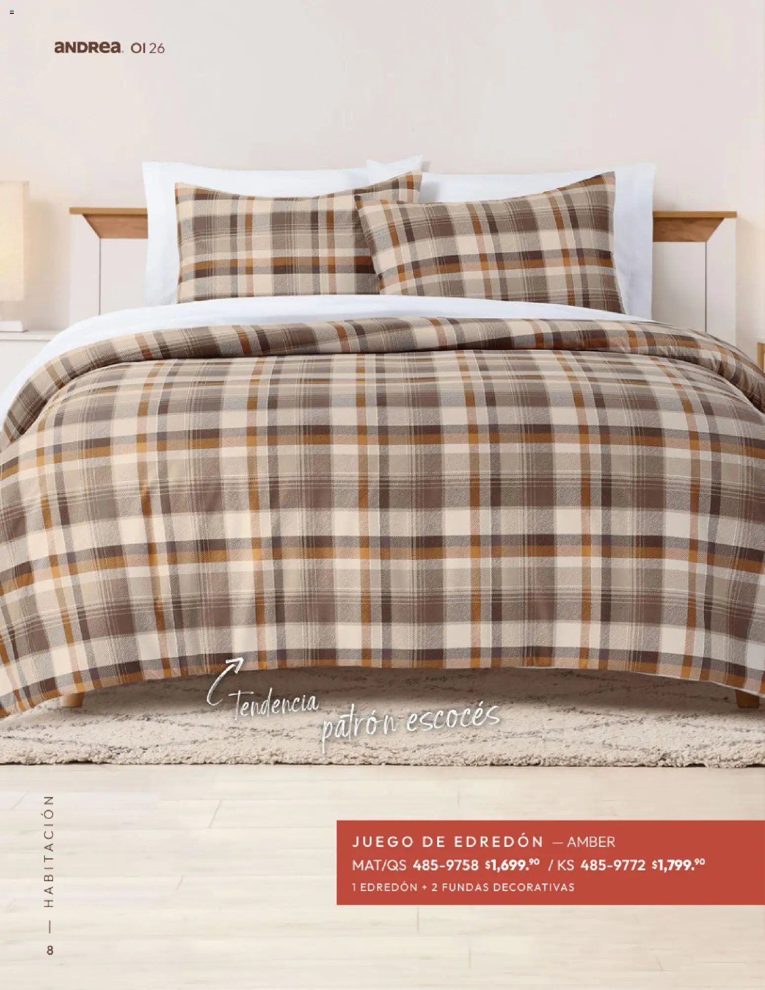 Nuevas ofertas de Andrea válidas en toda la República Mexicana desde el 01/09/2026. ¡Encuentra las mejores ofertas en Andrea catálogo Home! | Página: 8
