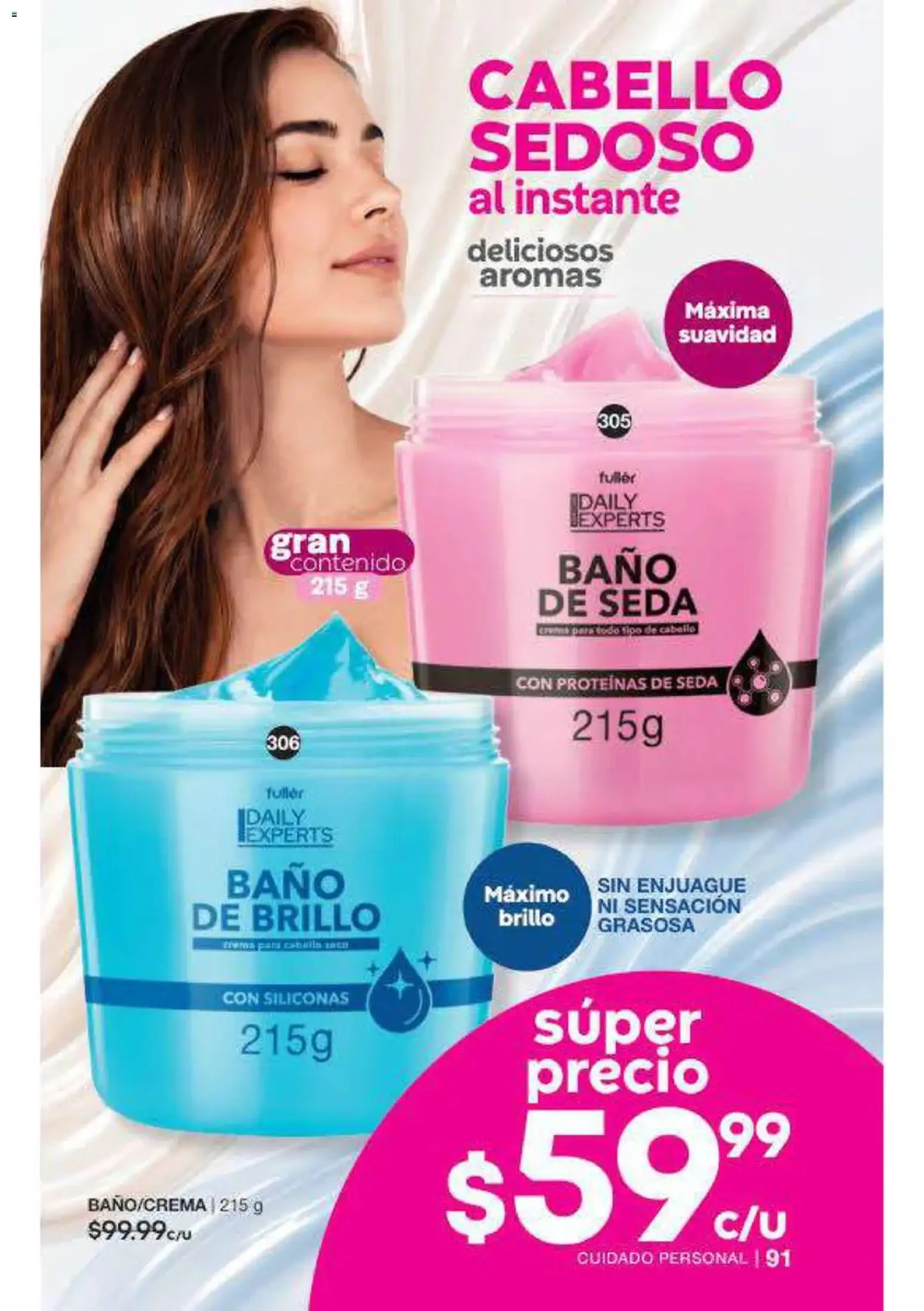 Nuevas ofertas de Fuller válidas en toda la República Mexicana desde el 16/09/2026. ¡Encuentra las mejores ofertas en Fuller campaña 12 2026! | Página: 92 | Productos: Crema, Brillo, Baño