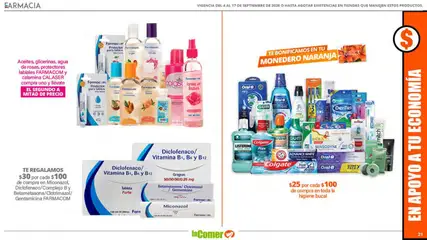 Vista previa de La Comer folleto, nuevo folleto de la tienda, válido en México a partir del 04/09/2026 | Página: 21 | Productos: Pasta dental, Listerine, Pasta, Té