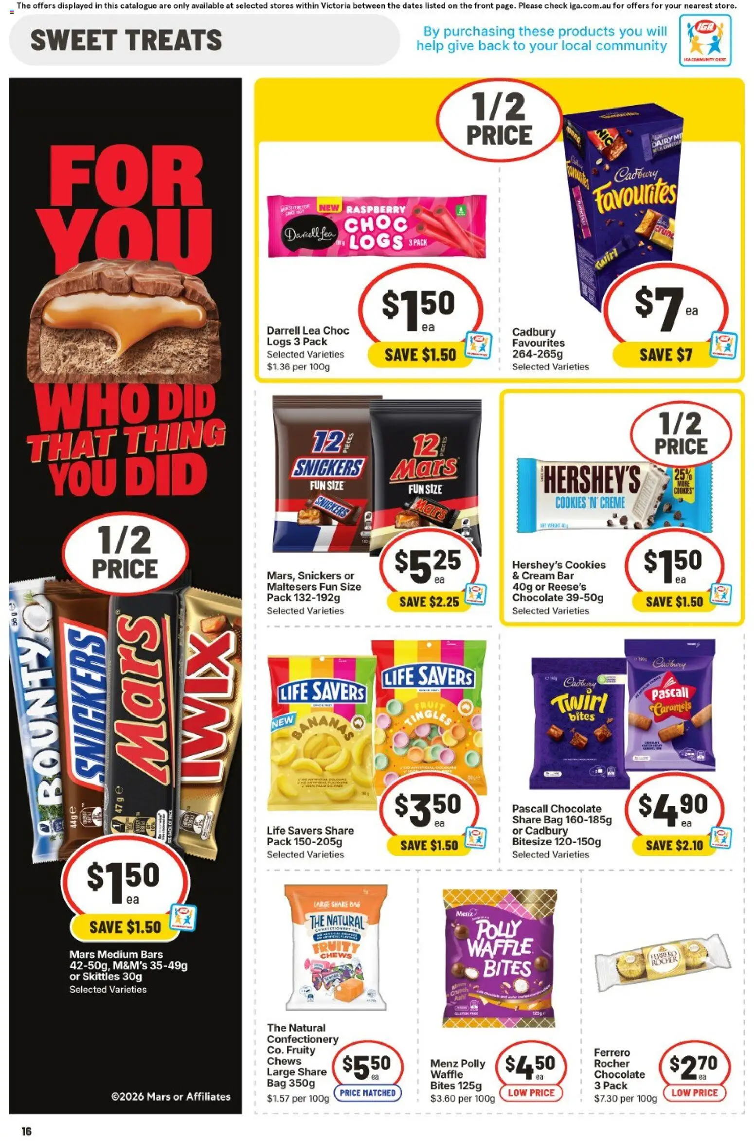Ritchies catalogue - valid from 11.03.2026 | Page: 15 | Products: Chocolate, Bananas, Cream, Raspberry