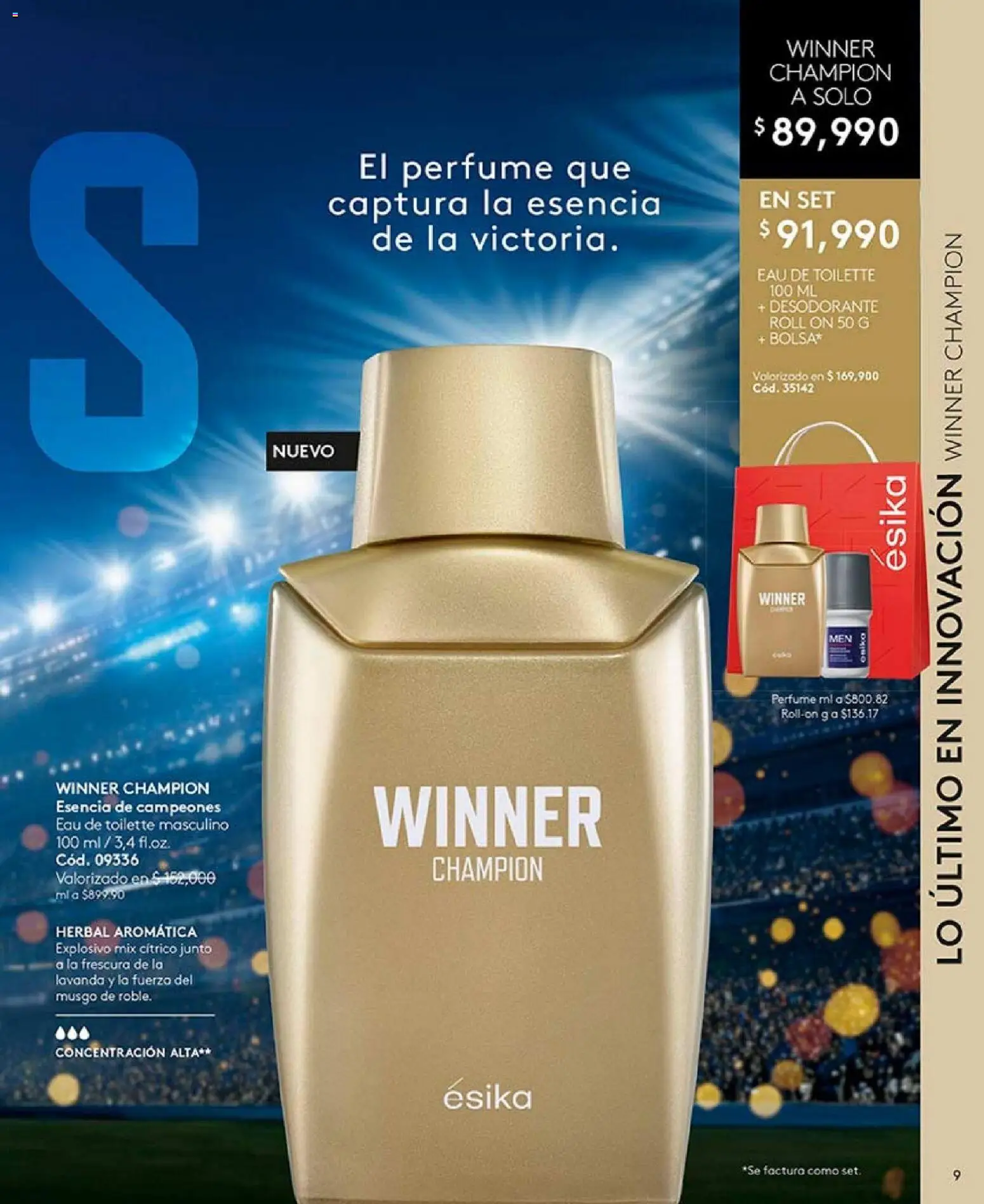Ésika revista - valida desde el 04.05.2026 | Página: 11 | Productos: Perfume, Eau de toilette, Desodorante