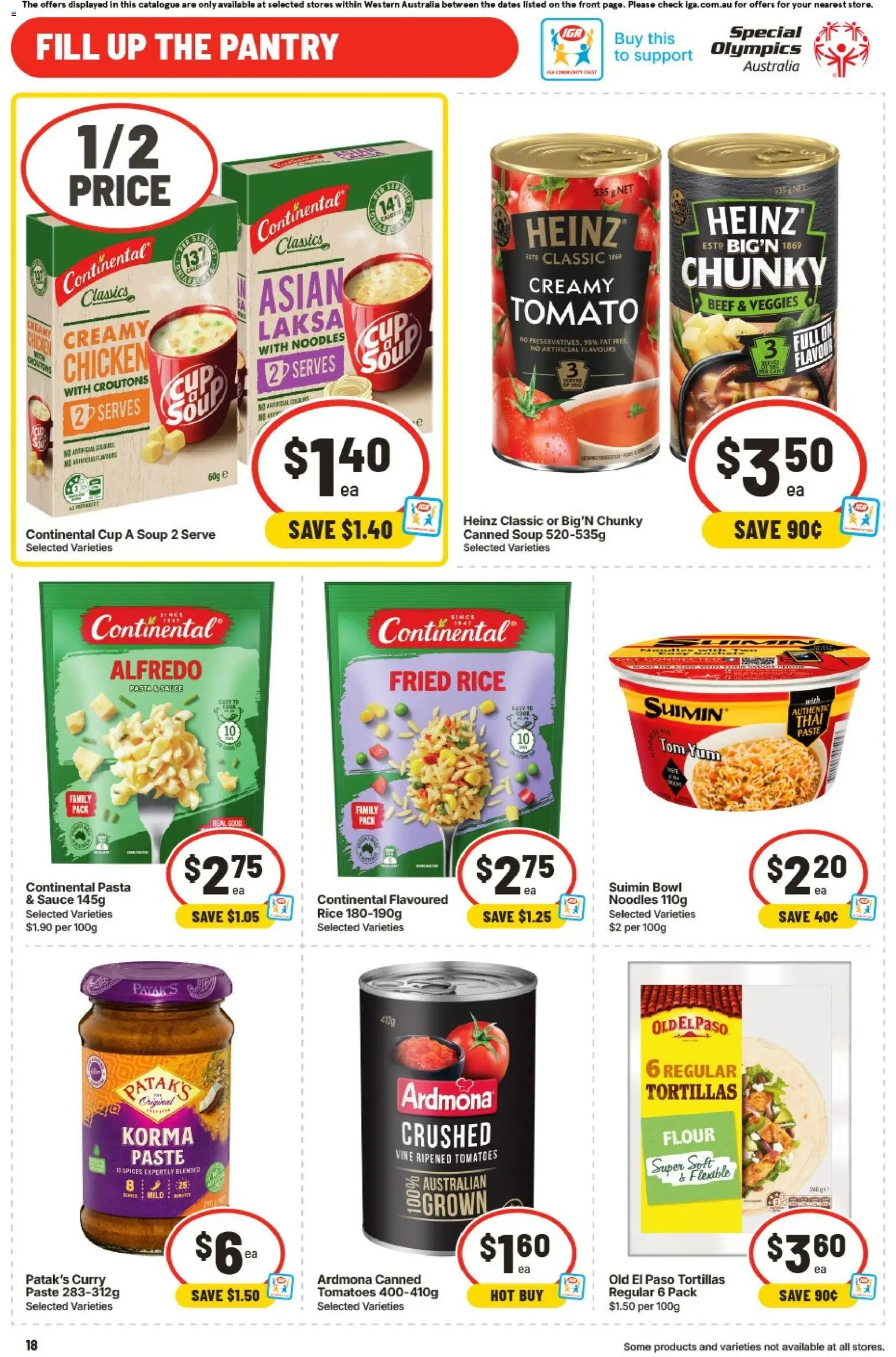 IGA catalogue - valid from 06.05.2026 | Page: 19 | Products: Curry, Noodles, Beef, Pasta