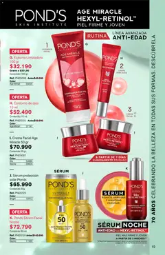 Leonisa catálogo aliados -  Vista previa de la revista de la tienda Leonisa valido desde el 15/07/2026 | Página: 19 | Productos: Crema, Serum, Limpiador, Contorno