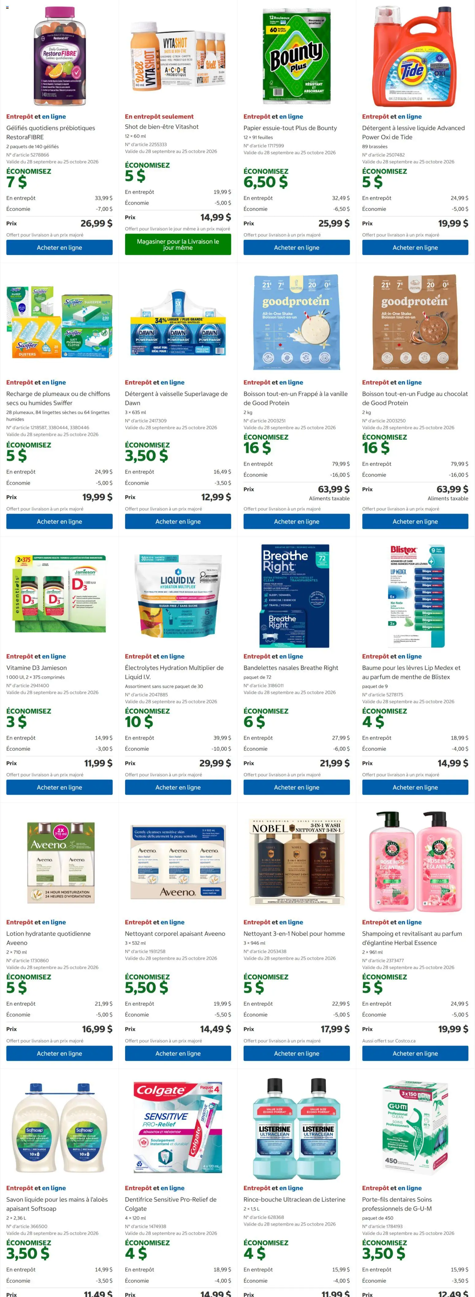 Costco flyer valid from Sep 28, 2026 | Page: 5