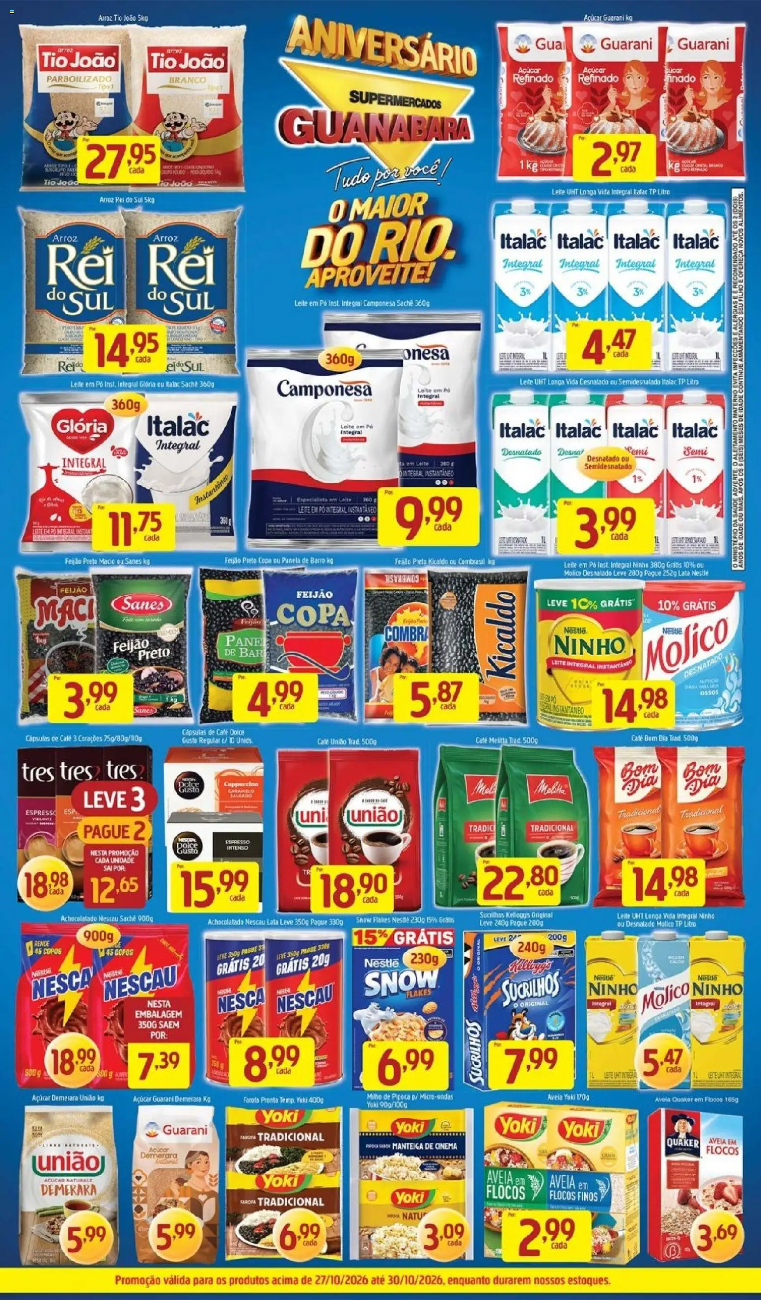 Supermercados Guanabara Folheto - válido de 27/10/2026 | Página: 2