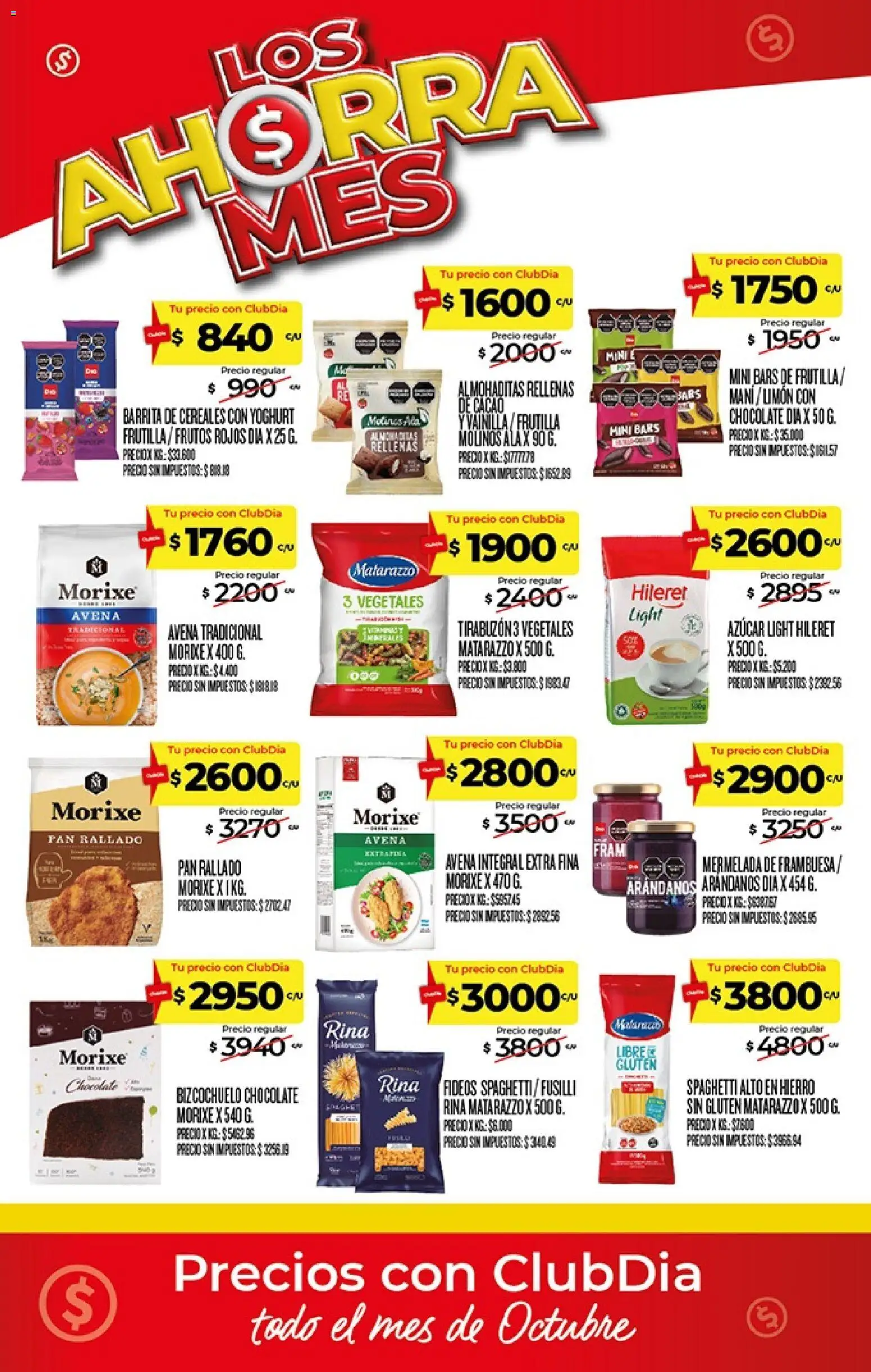 Supermercado DIA - Ahorrames Octubre │ válido desde el 01/10/2026 | Página: 3