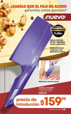 Vista previa de Fuller campaña 2 2026, nuevo folleto de la tienda, válido en México a partir del 29.04.2026 | Página: 149 | Productos: Cocina, Cuchillo