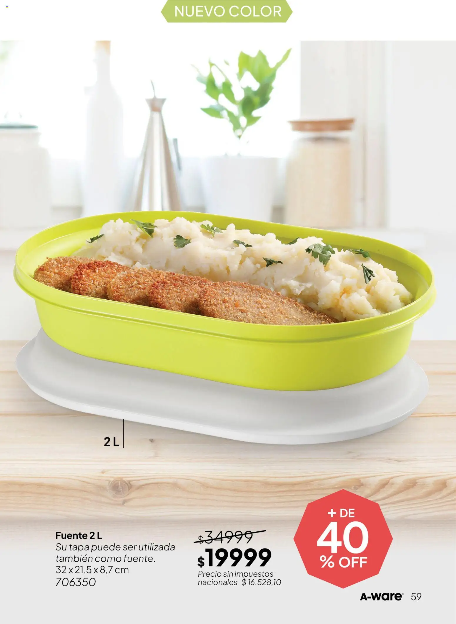 Tupperware Folleto │ válido desde el 01/09/2026 | Página: 60 | Productos: Fuente