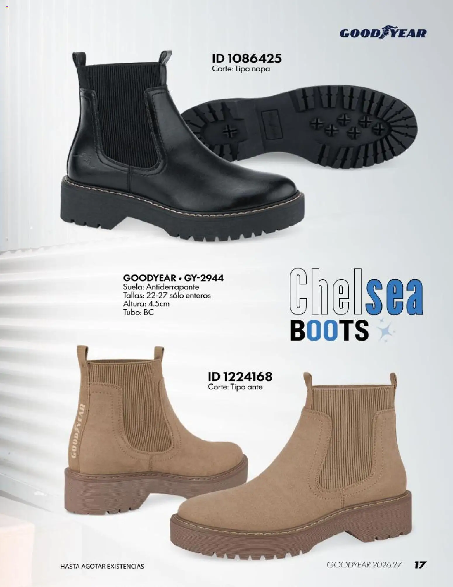 Nuevas ofertas de Price Shoes válidas en toda la República Mexicana desde el 20/10/2026. ¡Encuentra las mejores ofertas en Price Shoes catálogo Good Year! | Página: 17