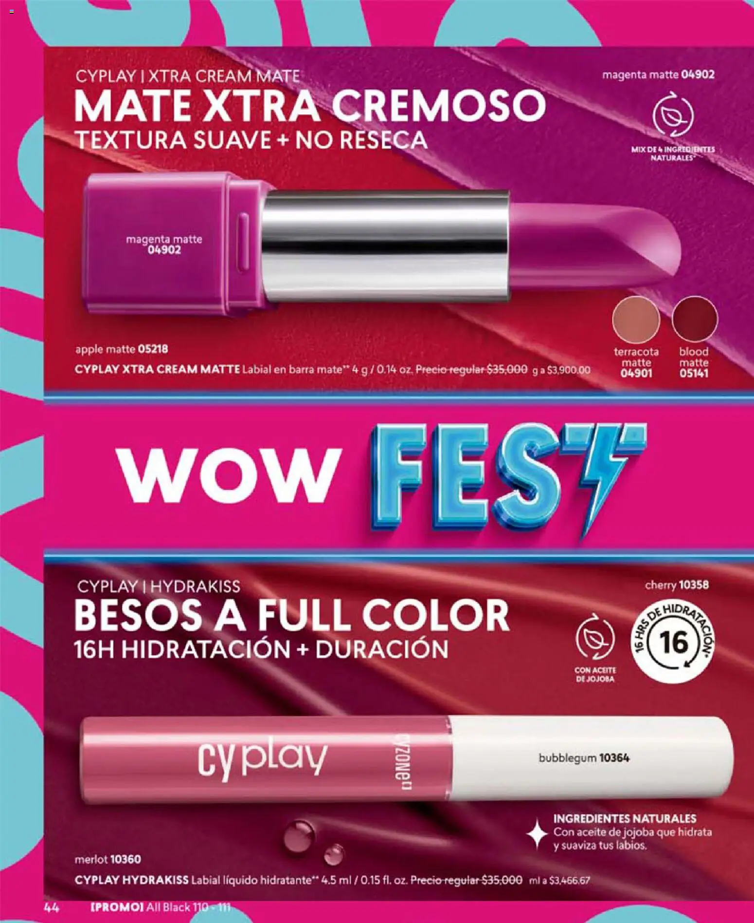 CyZone revista - valida desde el 19.05.2026 | Página: 44 | Productos: Aceite