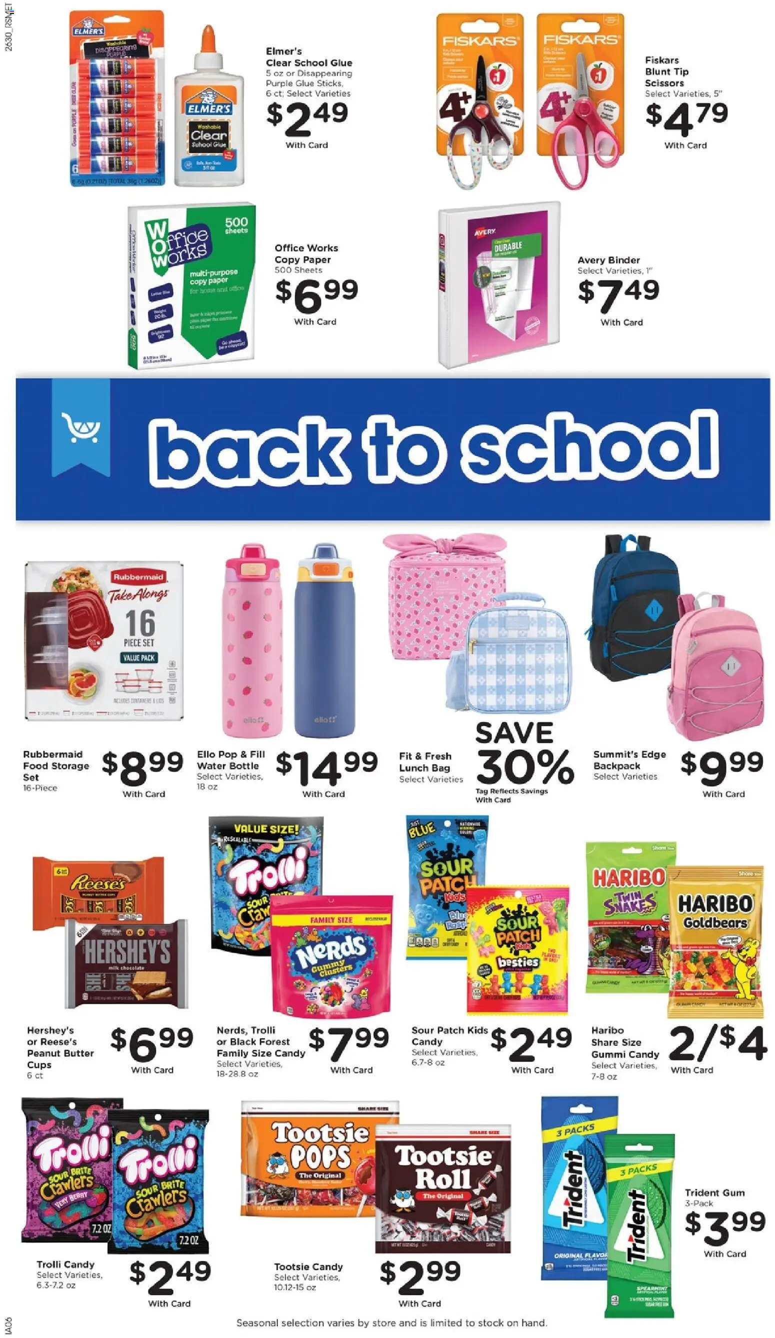 Pick ‘n Save Weekly Ad - valid from 08/26/2026 | Page: 14 | Products: Milk, Butter, Peanut butter, Bag