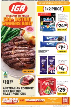 Preview of IGA catalogue SA - valid from 22/07/2026