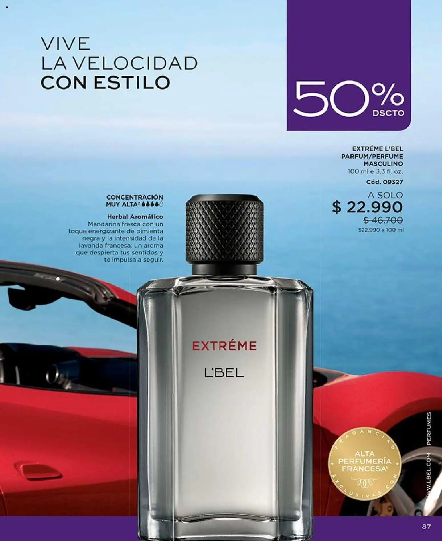 Catálogo L'Bel Campaña 13 │ válido desde el 26.07.2026 | Página: 87 | Productos: Pimienta, Perfumes, Té