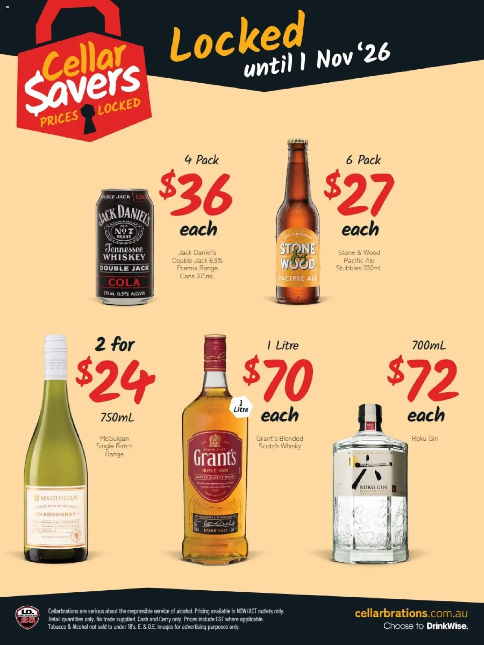 Cellarbrations catalogue - valid from 07/09/2026 | Page: 4 | Products: Scotch whisky, Gin, Wood, Scotch