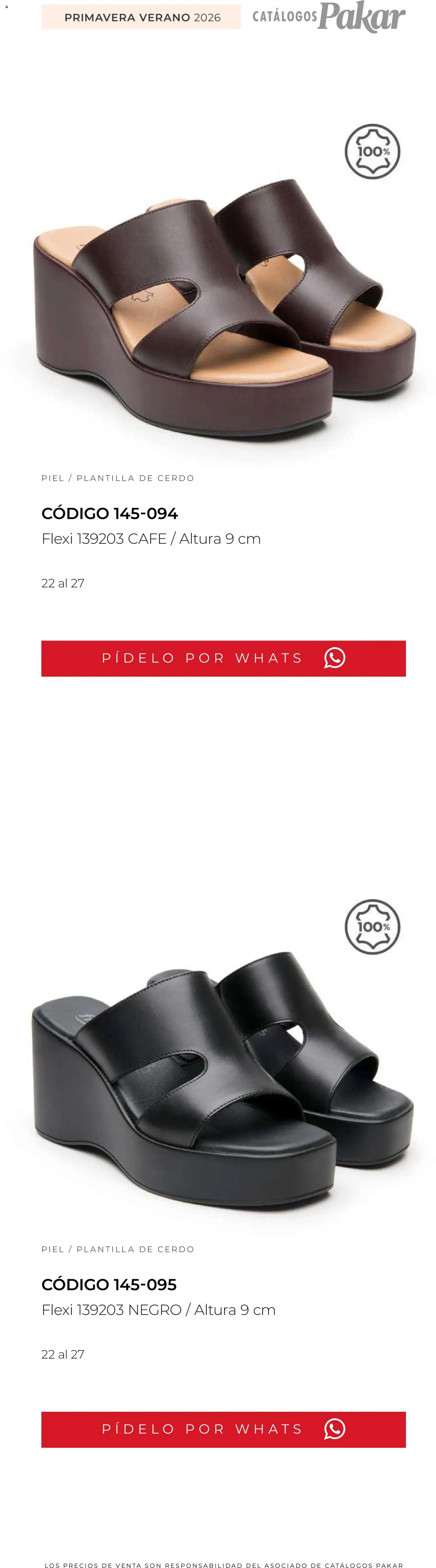 Nuevas ofertas de SC Pakar válidas en toda la República Mexicana desde el 04/03/2026. ¡Encuentra las mejores ofertas en SC Pakar catálogo Flexi PV26! | Página: 39 | Productos: Café, Cerdo