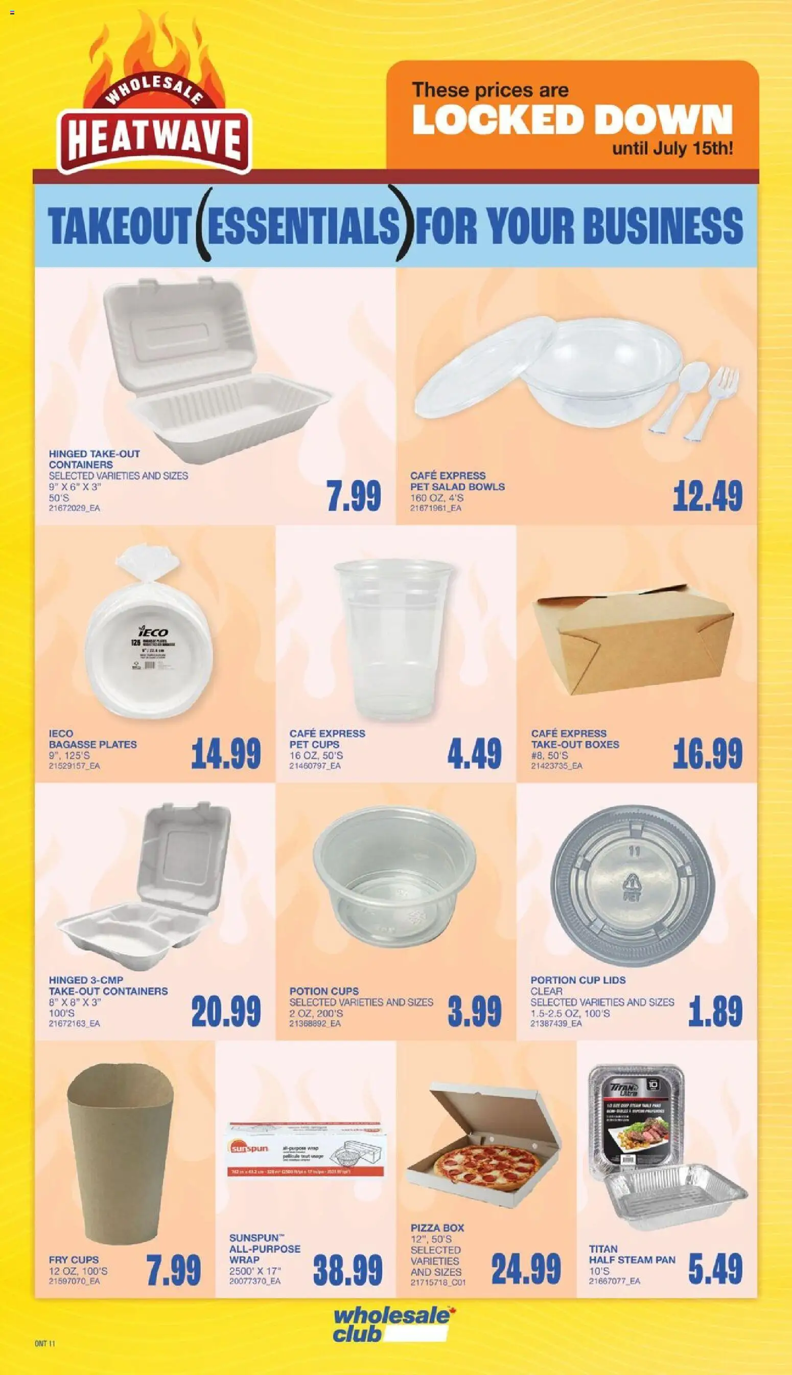 Wholesale Club flyer valid from Jun 18, 2026 | Page: 18 | Products: Cream, Ice cream, Milk, Chocolate