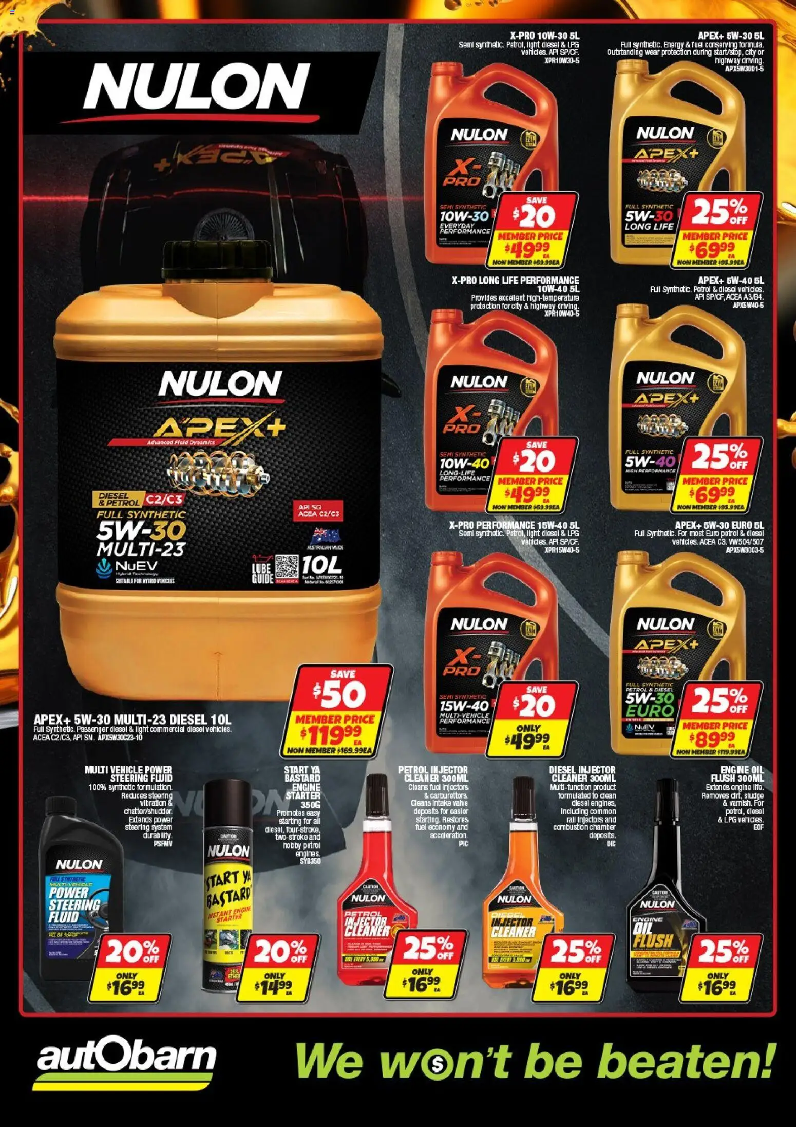 Autobarn catalogue - valid from 12/08/2026 | Page: 2 | Products: Light, Cleaner, Oil