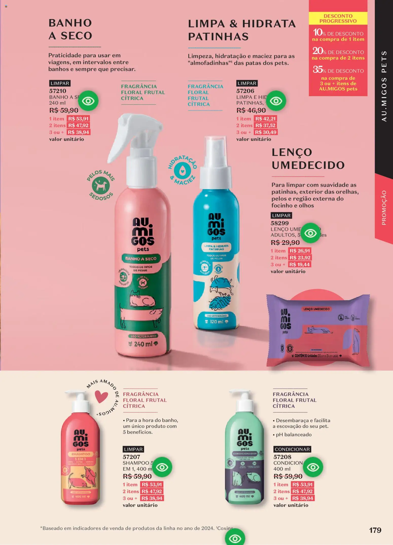O Boticário Folheto - válido de 10/08/2026 | Página: 183 | Produtos: Shampoo, Fragrância, Lenço, Lenço umedecido