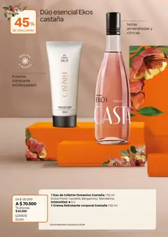 Natura catálogo ciclo 07 -  Vista previa de la revista de la tienda Natura valido desde el 08.04.2026 | Página: 34 | Productos: Té, Crema, Eau de toilette
