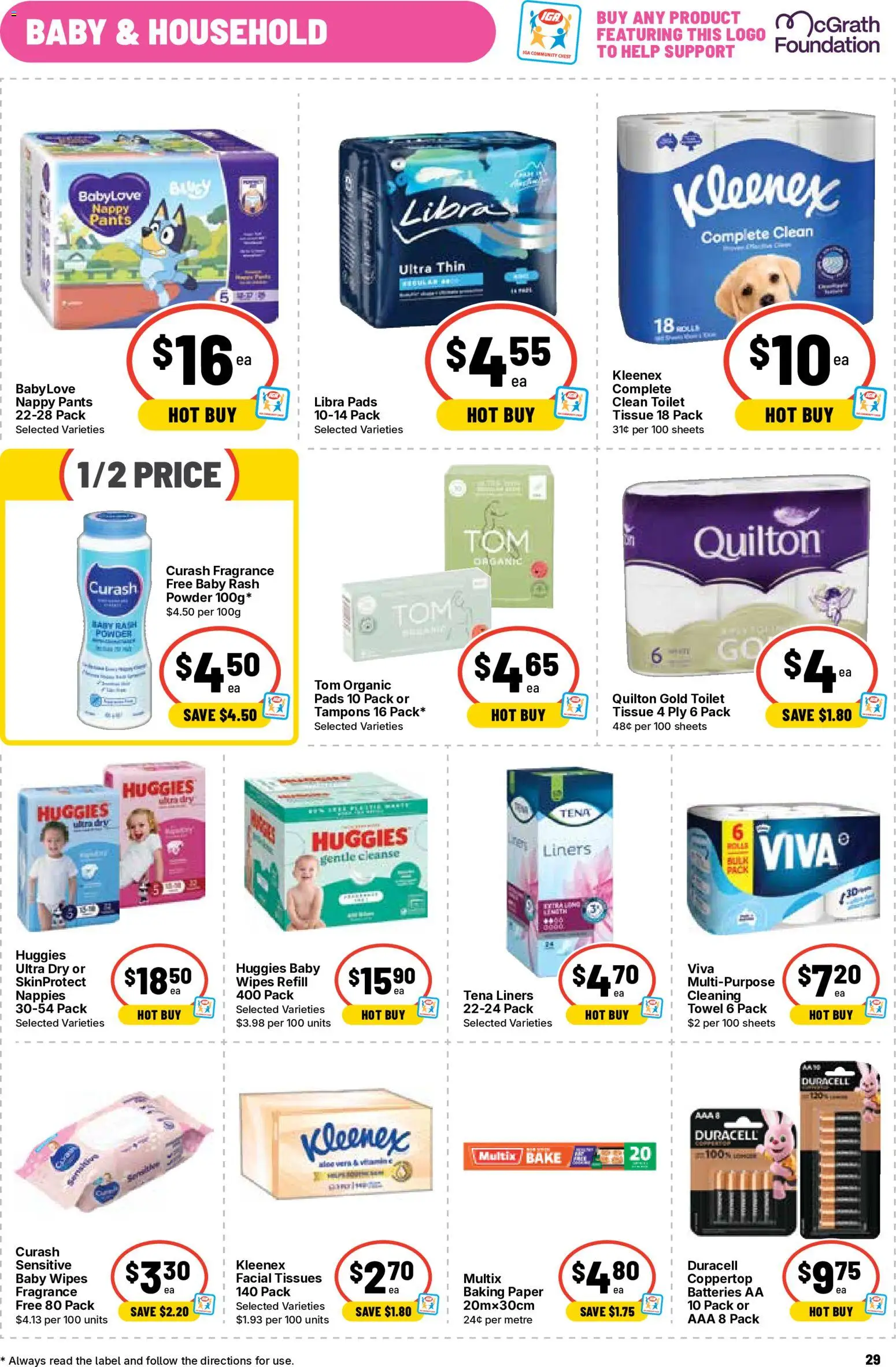 Ritchies catalogue - valid from 23/09/2026 | Page: 29 | Products: Powder, Batteries, Foundation, Tampons