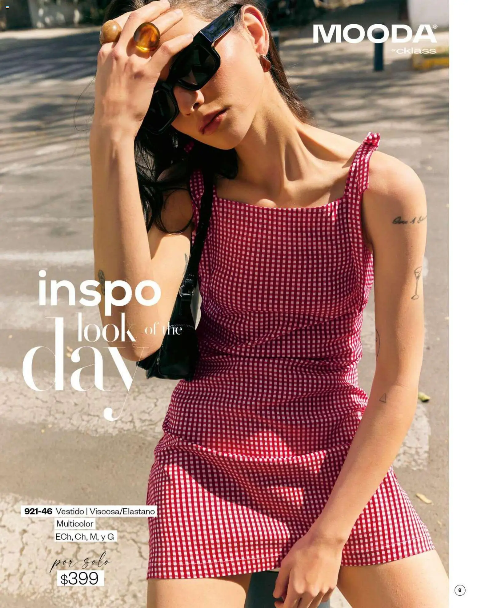 Nuevas ofertas de Cklass válidas en toda la República Mexicana desde el 05.03.2026. ¡Encuentra las mejores ofertas en Cklass catálogo Verano Mooda! | Página: 9 | Productos: Vestido