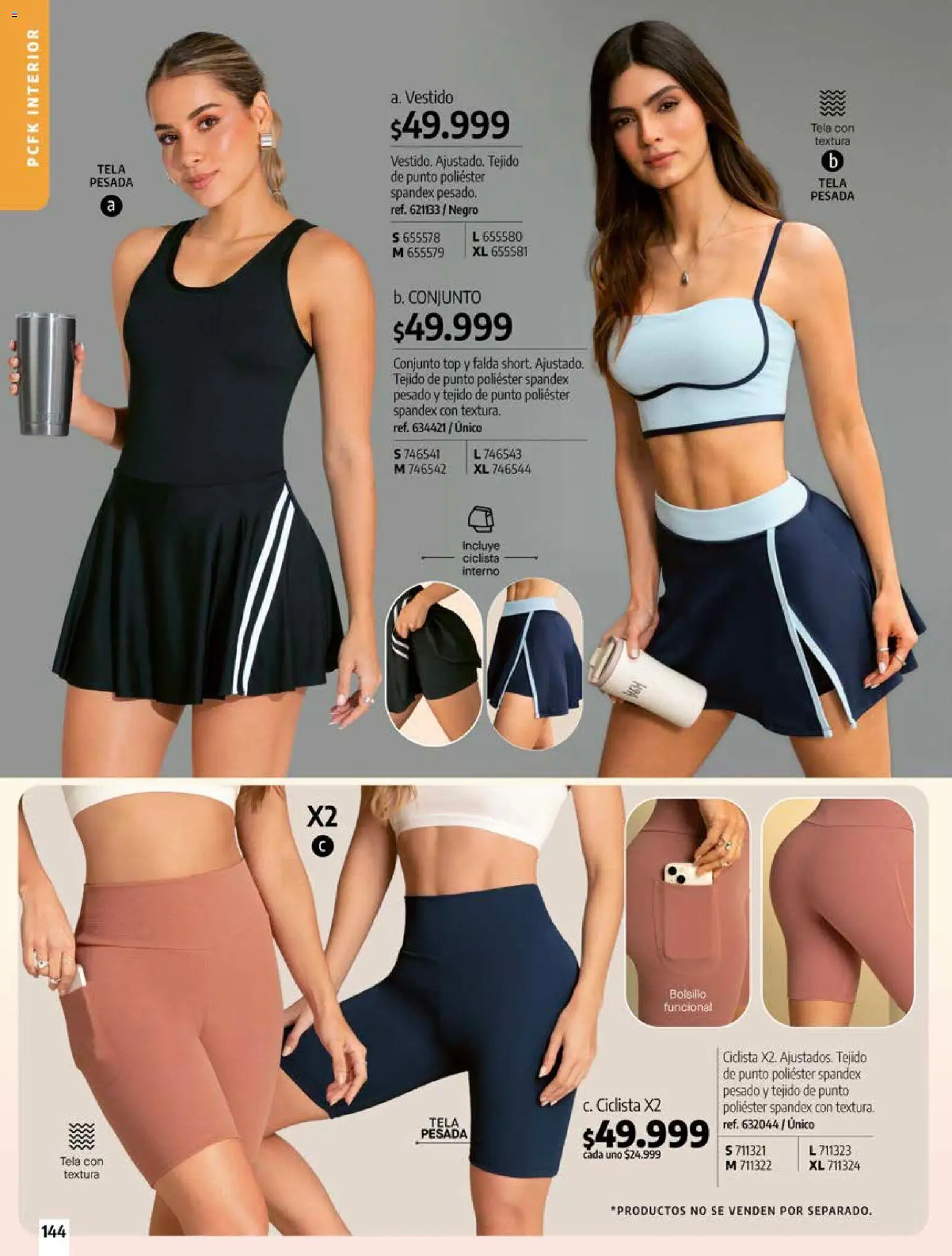 Pacifika revista - valida desde el 18/10/2026 | Página: 144 | Productos: Falda, Top, Vestido, Conjunto
