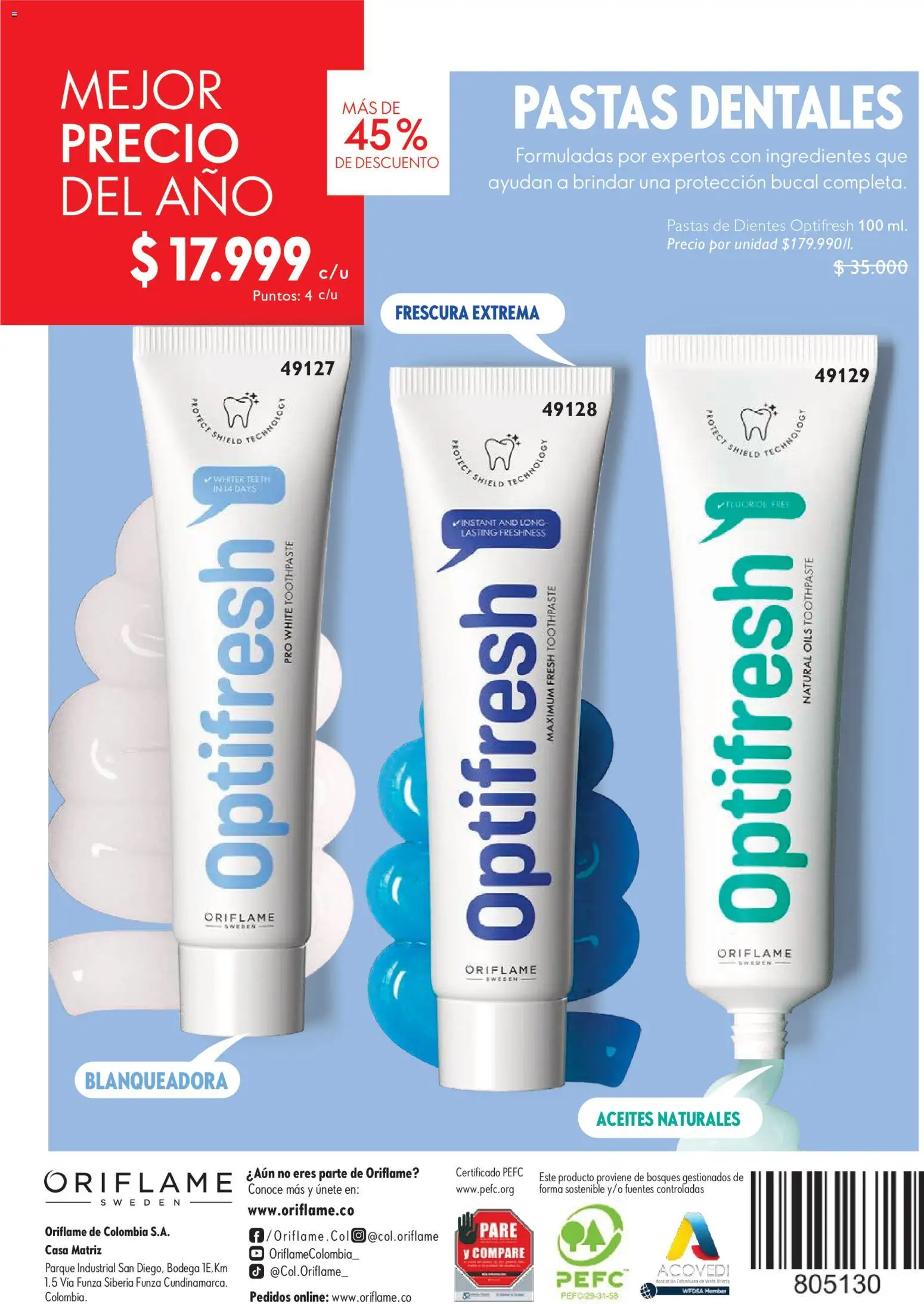 Oriflame revista - valida desde el 01/08/2026 | Página: 132 | Productos: Té, Mermelada