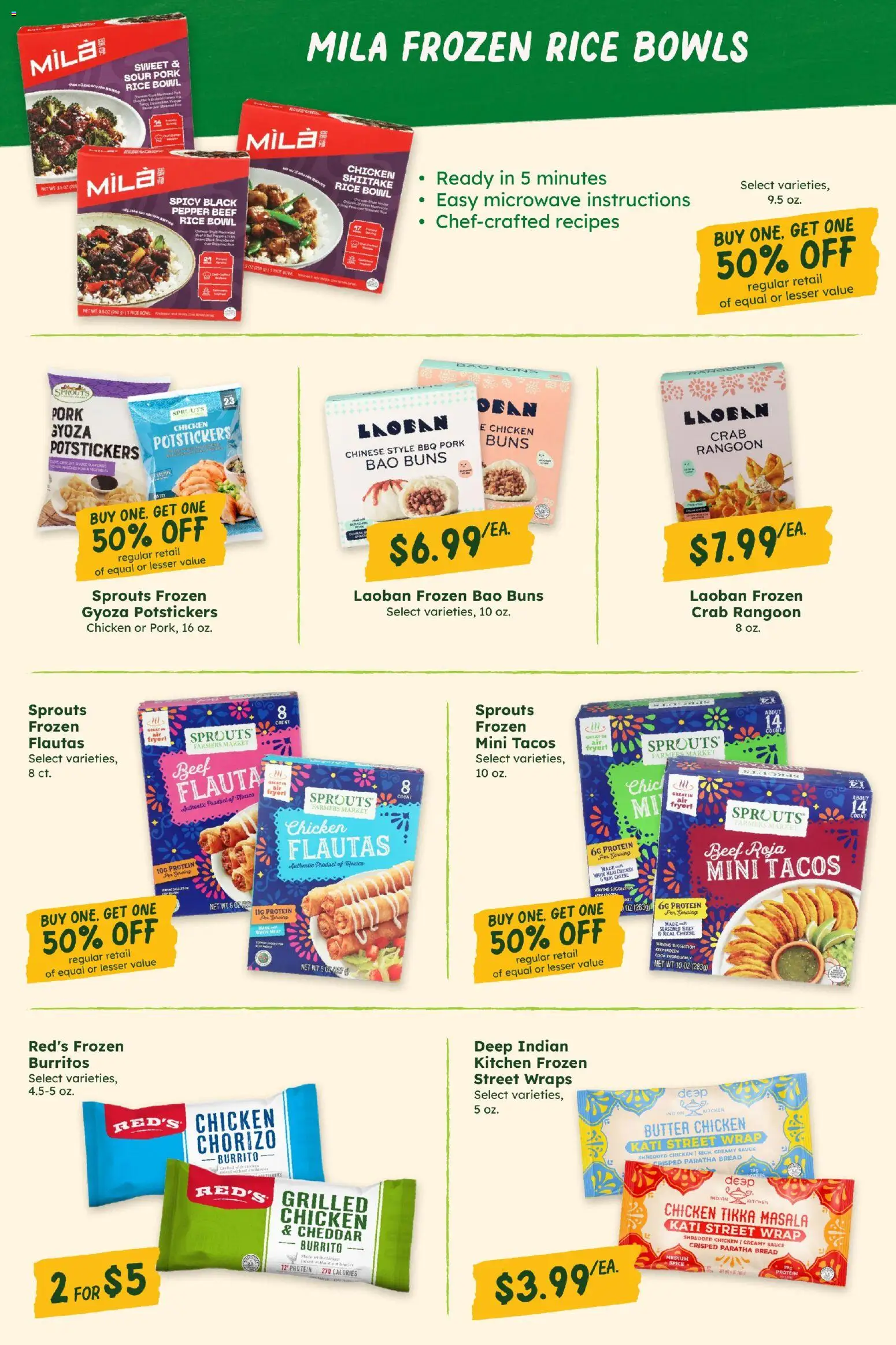 Sprouts Monthly Ad - valid from 09/23/2026 | Page: 23 | Products: Fryer, Cheese, Shredded chicken, Sauce
