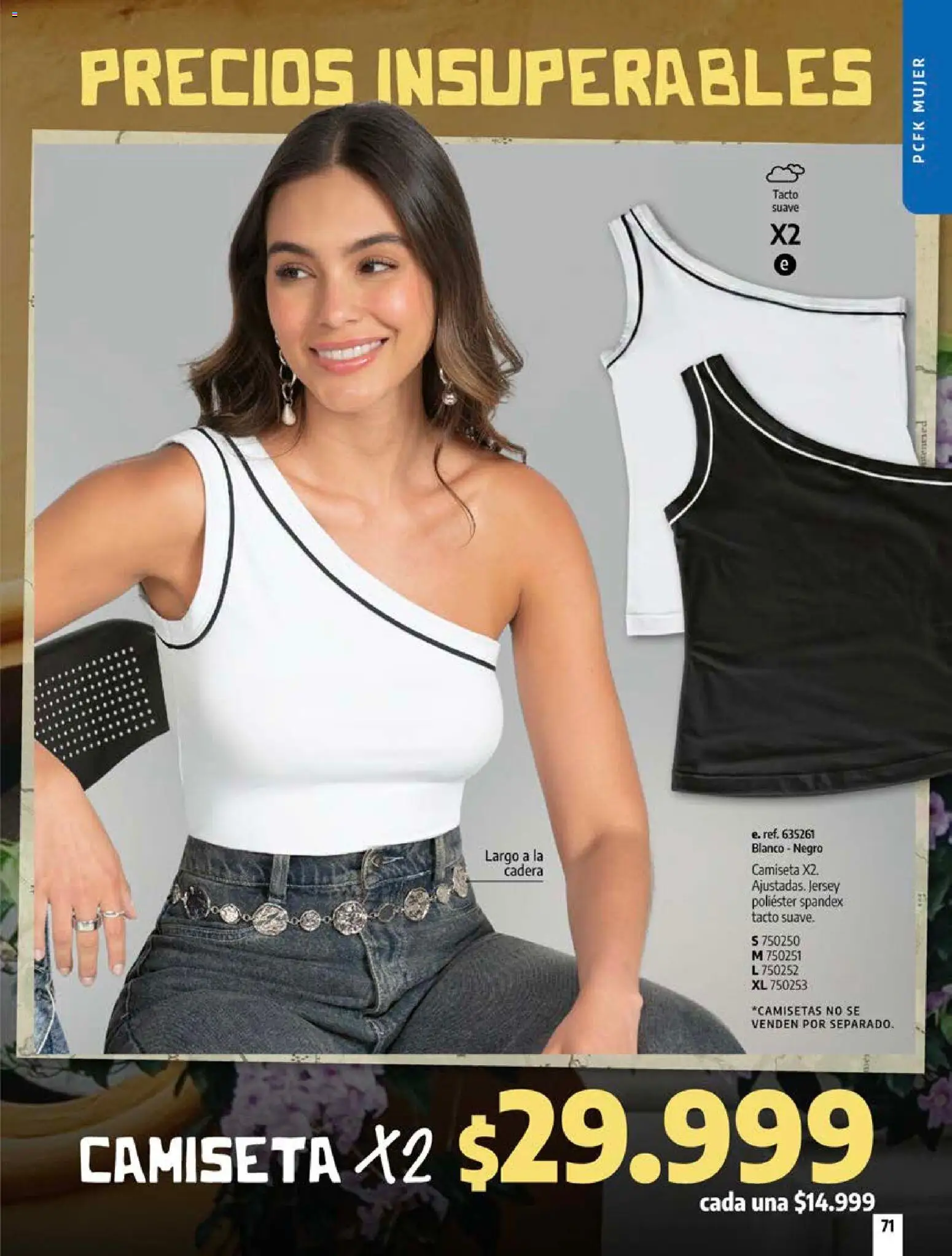 Pacifika revista - valida desde el 18/10/2026 | Página: 71 | Productos: Camiseta