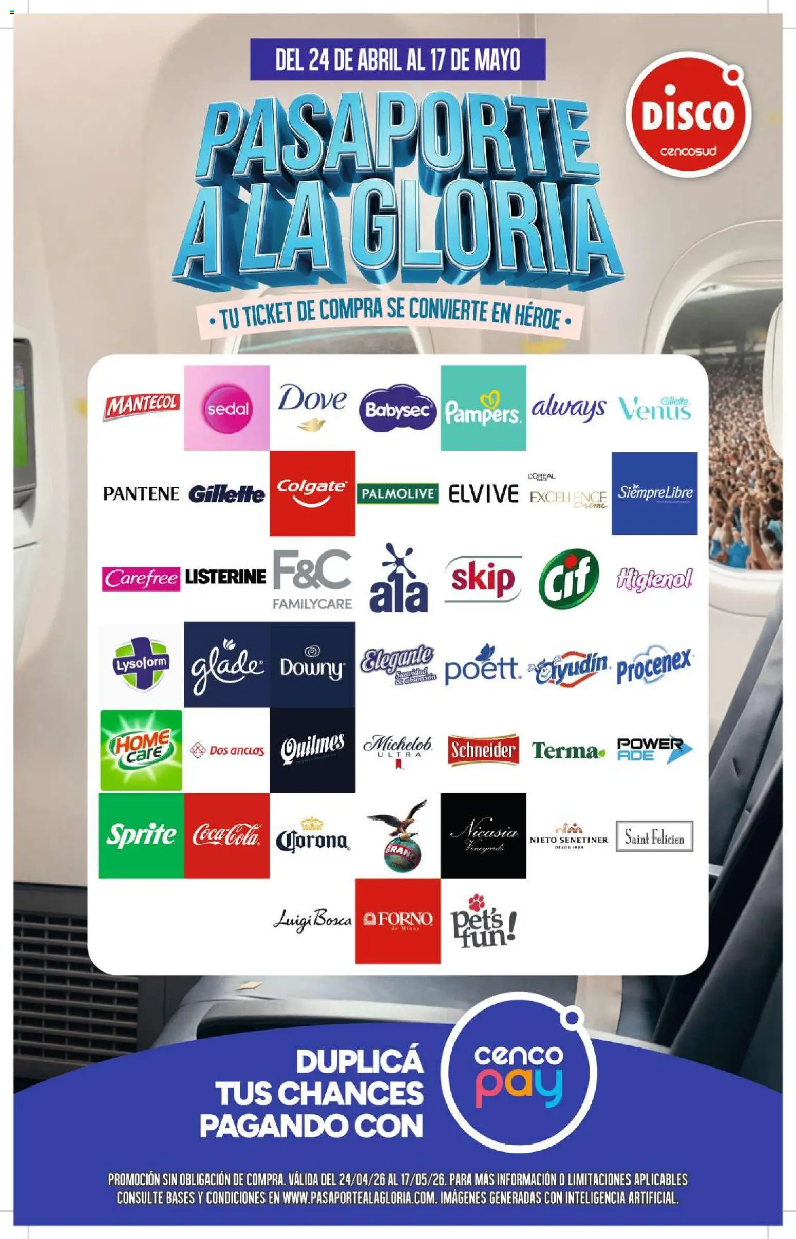 Disco - Disco Promo PasaporteGloria  │ válido desde el 24.04.2026 | Página: 3 | Productos: Disco
