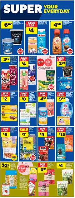 Preview of Real Canadian Superstore weekly flyer / circulaire from shop Real Canadian Superstore valid from Jul 23, 2026 | Page: 20 | Products: Tea, Iron, Coffee, Tomatoes