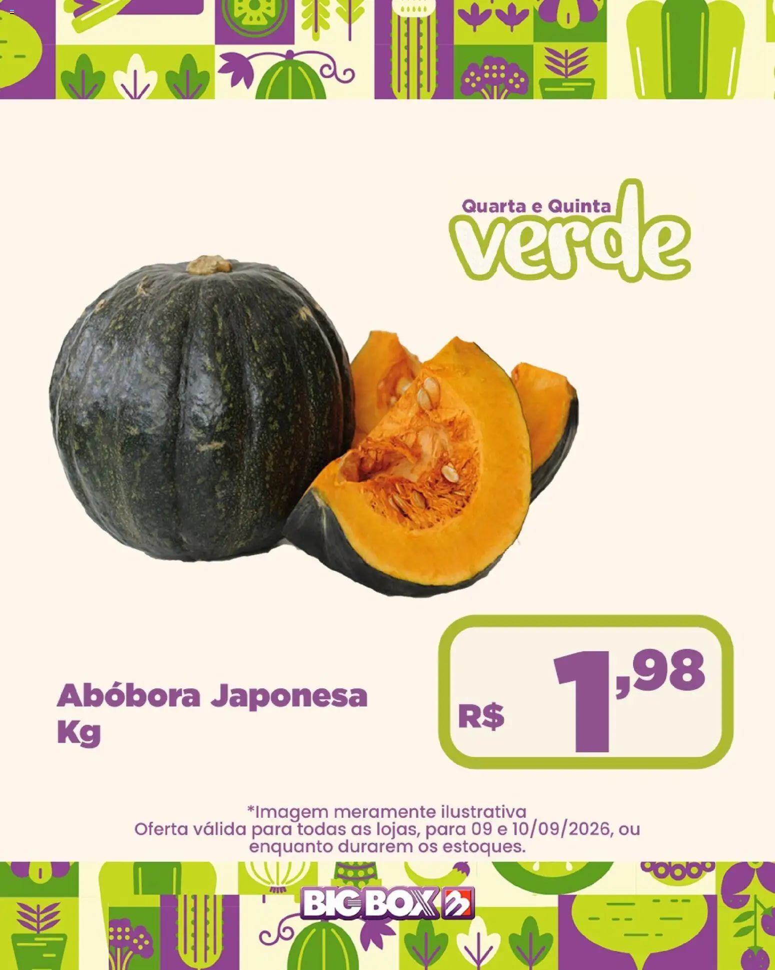 Big Box Folheto - válido de 09/09/2026 | Página: 10 | Produtos: Abóbora