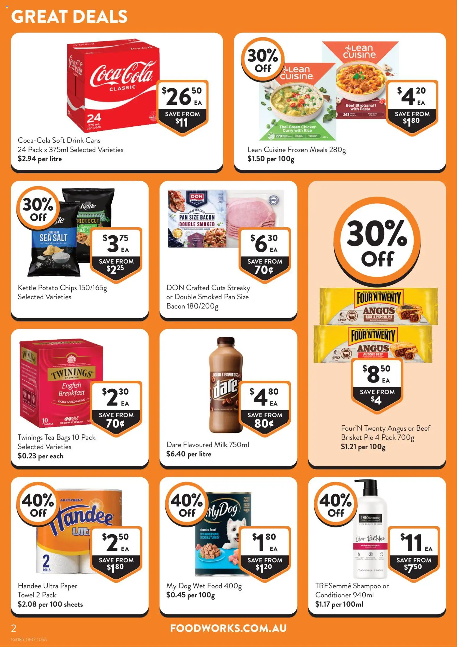Foodworks catalogue - valid from 01/07/2026 | Page: 2 | Products: Chicken, Salt, Pepper, Kettle