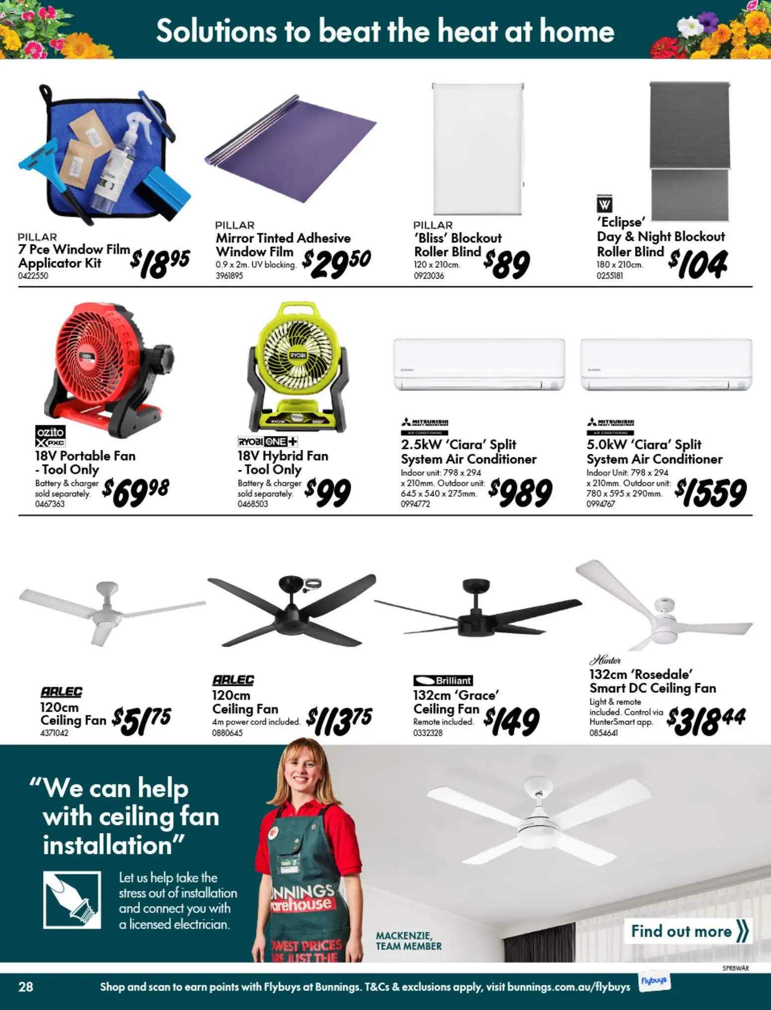 Bunnings Warehouse catalogue - valid from 09/09/2026 | Page: 28 | Products: Battery, Mirror, Charger, Portable