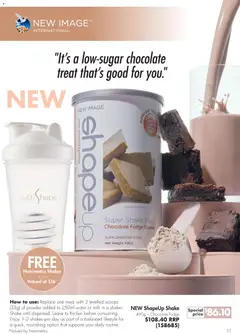 Preview of Nutrimetics Catalogue Barrier-first Beauty - valid from 26.05.2026 | Page: 11 | Products: Powder, Milk, Chocolate, Water