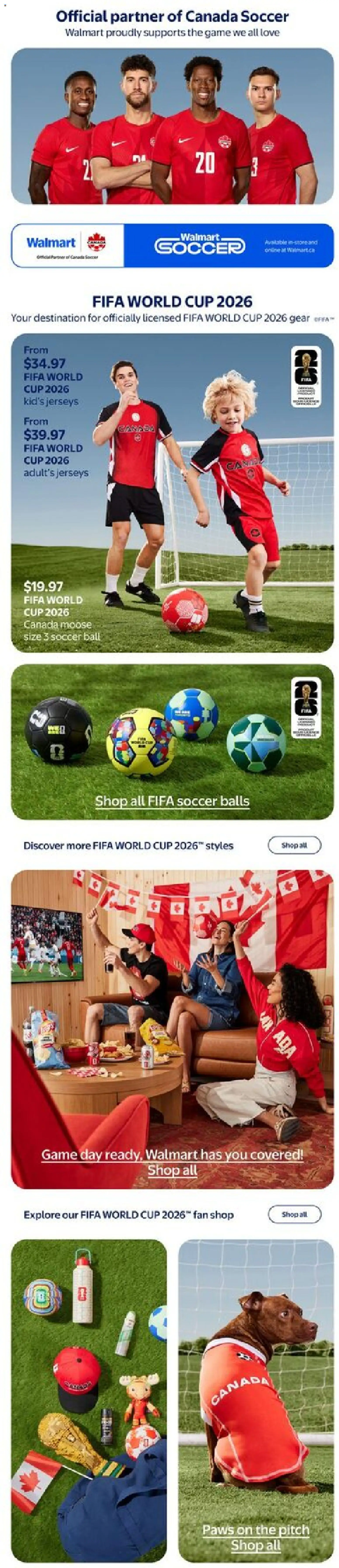 Walmart flyer valid from 07.05.2026 | Page: 13 | Products: Game, Fan