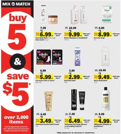 Preview of Meijer weekly ads valid from 13.05.2026 | Page: 20 | Products: Shampoo, Pads, Body Wash