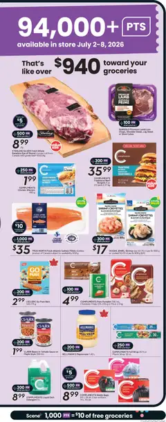 Preview of Safeway weekly flyer / circulaire from shop Safeway valid from Jul 2, 2026 | Page: 6 | Products: Beef, Detergent, Chocolate, Pumpkin