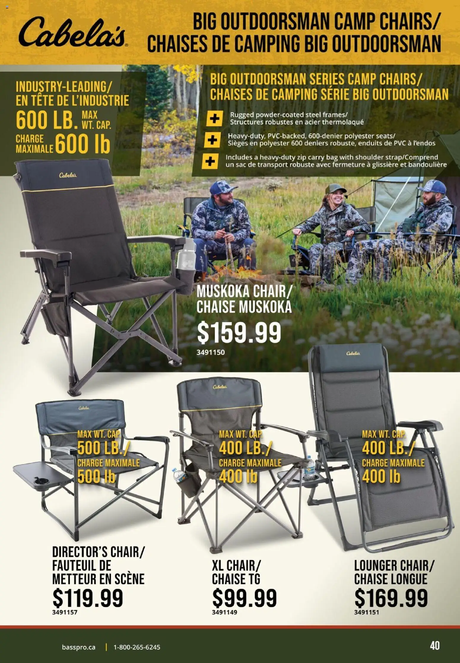 Cabelas flyer valid from 04.05.2026 | Page: 40 | Products: Cap, Bag